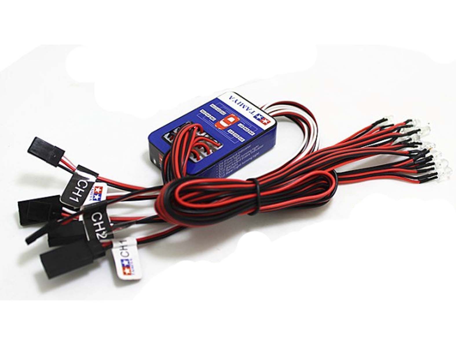 TAMIYA 12 LED Simulation Car Lights Smart System Flash ...