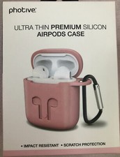 Ultra thin silicon Airpods 1 or 2 generation Case pick color