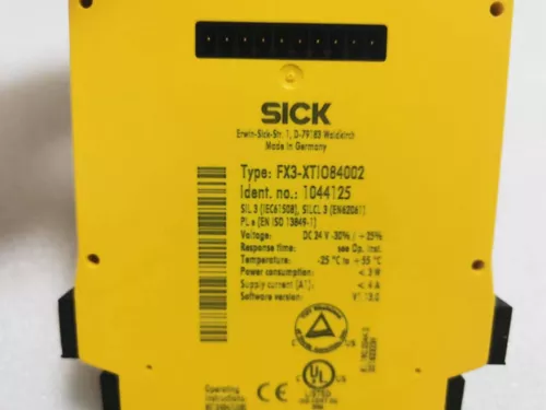 1PCS SICK FX3-XTI084002 Flexi Soft I/O Controller Module 1044125