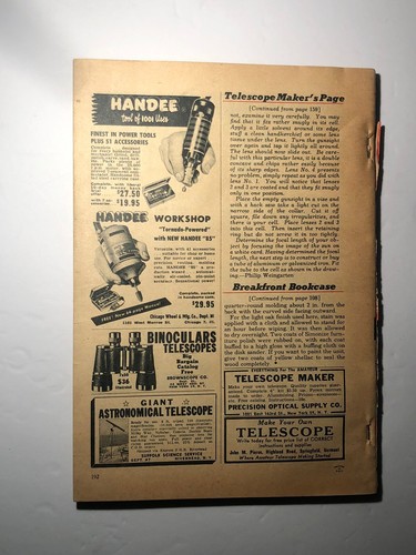 1951 February, Popular Mechanics Magazine, New in Science(CP195) - Picture 5 of 5