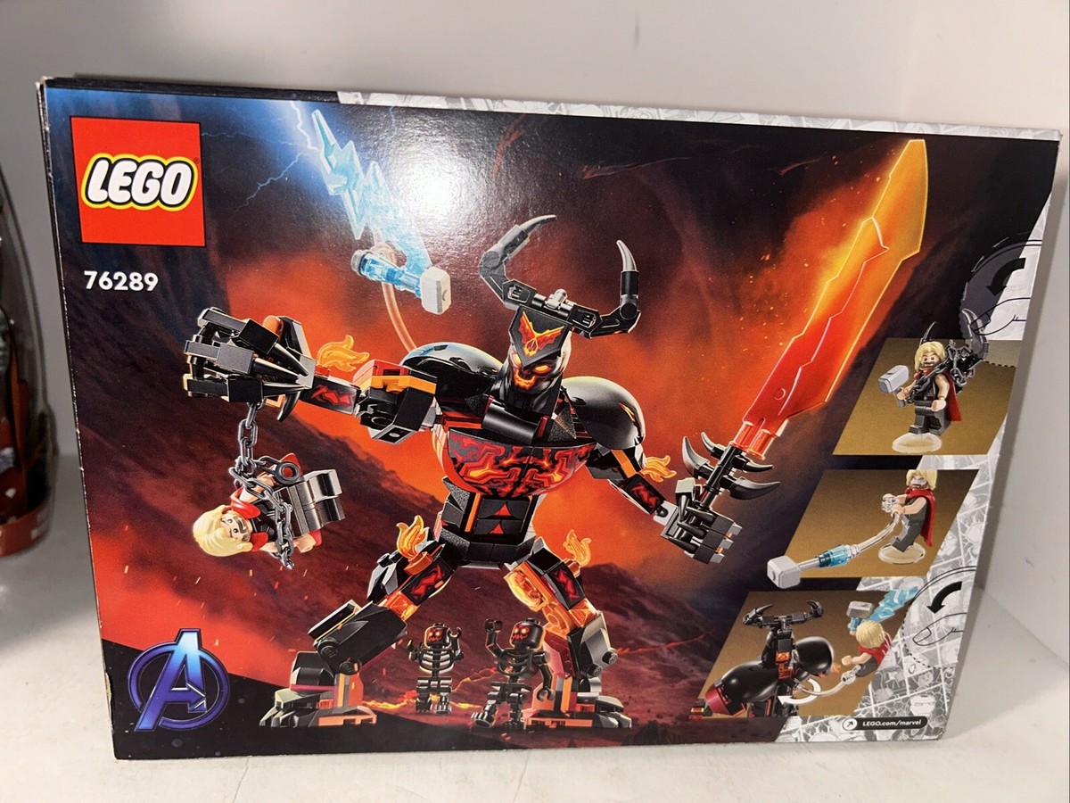 LEGO 76289 Marvel Thor vs. Surtur Construction Figure NEW SEALED