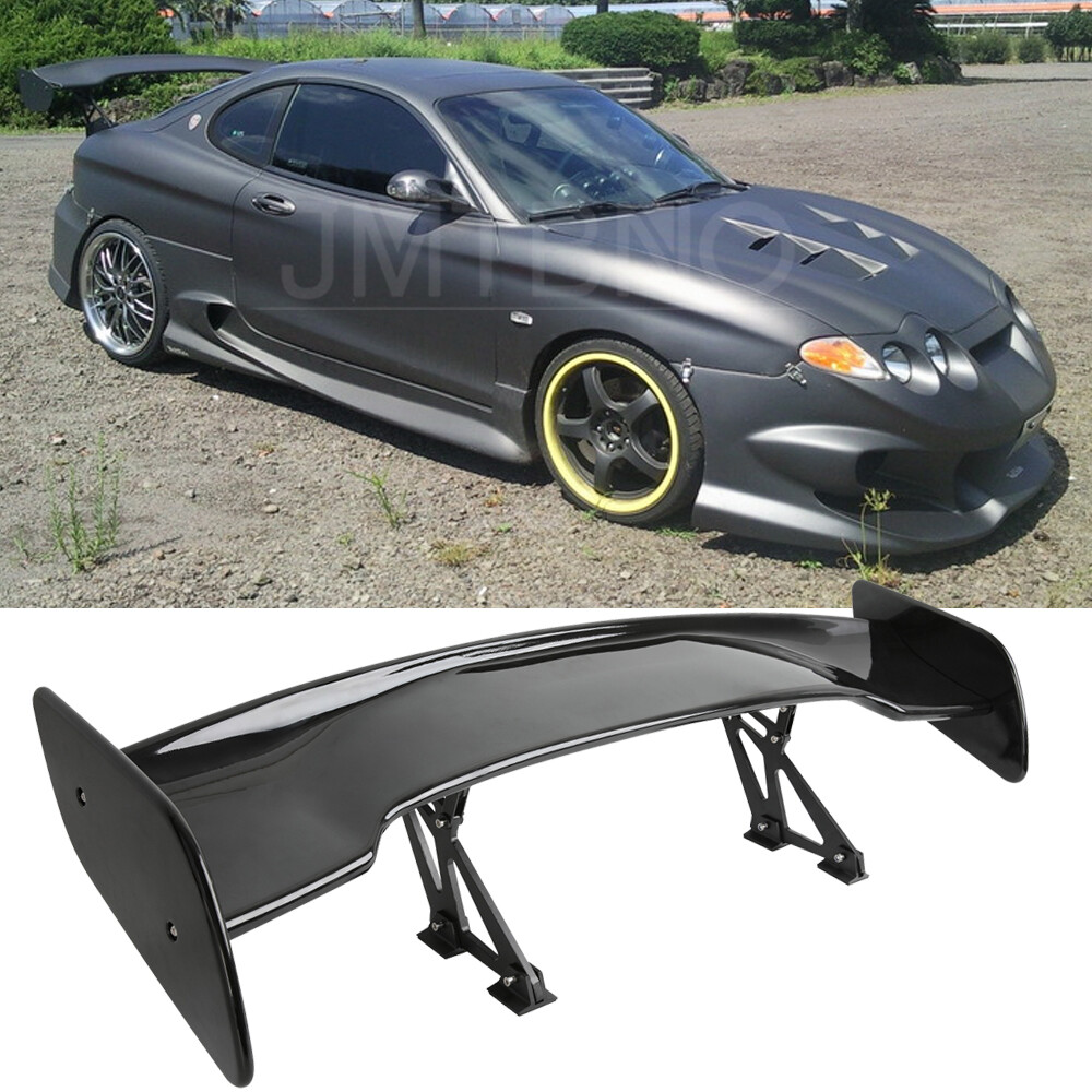 For Hyundai Tiburon 97-08 Rear Spoiler GT Style Racing Trunk Wing Gloss ...