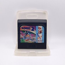 Sonic 2 in 1 Sonic the Hedgehog 2 + Sonic Spinball Sega Game Gear GG PAL