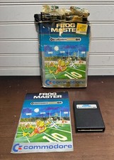 Vintage C64 Frog Master cartridge game box wi...