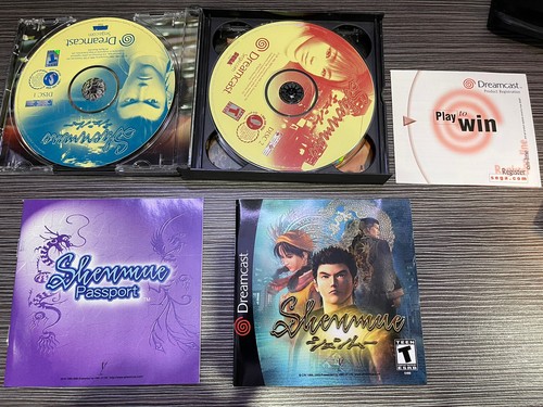 NEVER PLAYED Shenmue (Dreamcast, 2000) Like New - With Limited Edition Medallion - Picture 6 of 10