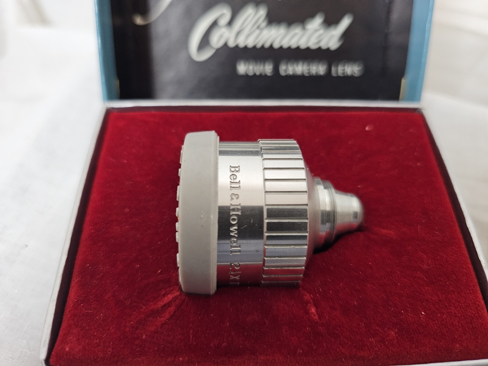 Vintage Bell & Howell Movie Camera Lens 2 1/2 x Telephoto Attachment Original B1