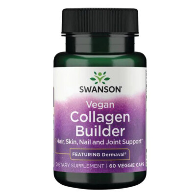 Swanson Vegan Collagen Builder mit Dermaval 60 Veg Caps