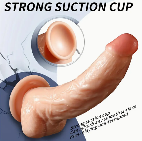 Realistic Ejaculating Dildo Squirting Dildo Soft Silicone Huge Sex Toy For Women - Picture 8 of 11