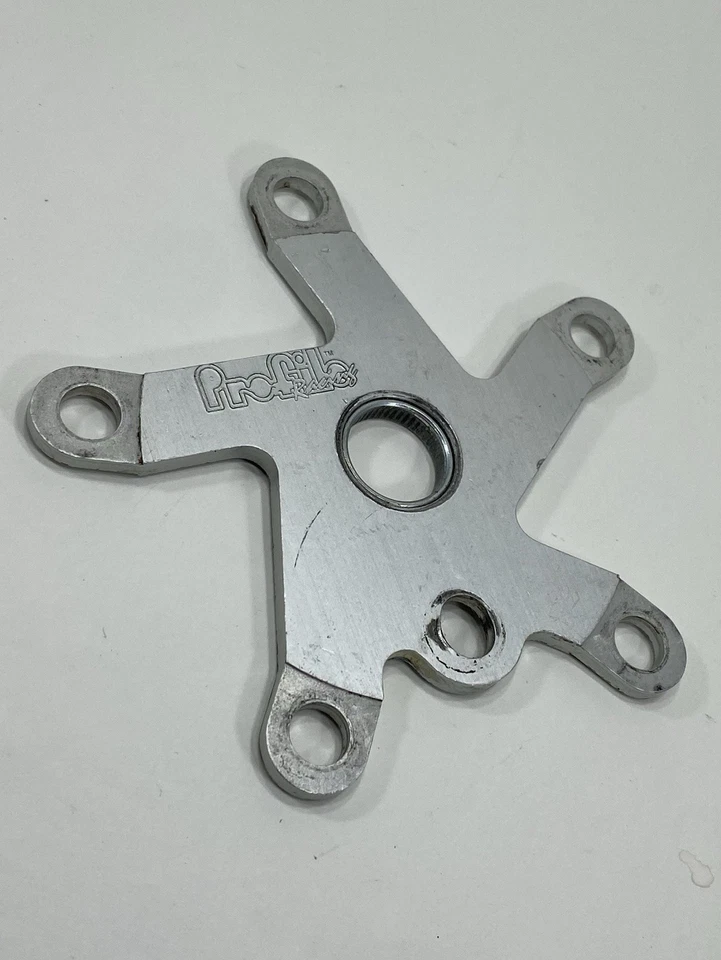 Old School Profile Racing BMX Crank Spider 110 BCD plateado Foto 2 de 4