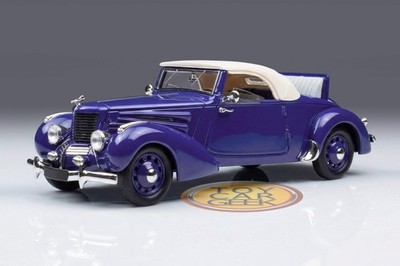 1938 Citroen 11BL Tonneline, Closed - Blue 1:43 Evrat EVR250