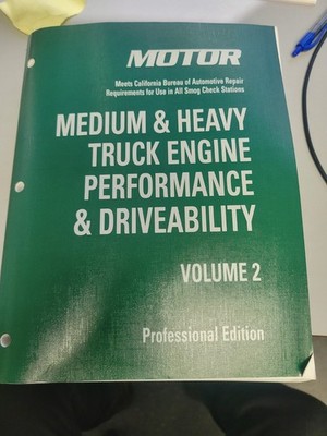 MOTOR Heavy Truck Wiring Diagram Manual 4th Edition Volume 1 