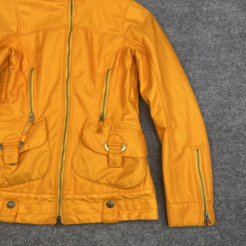B By Burton Jacket Womens XS Yellow DRYRIDE Hooded Snowboard Winter Coat - Image 3 of 4