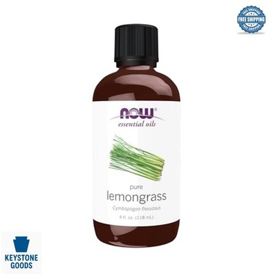 Lemongrass Essential Oil Undiluted 4 fl oz Steam Distilled Aromatherapy