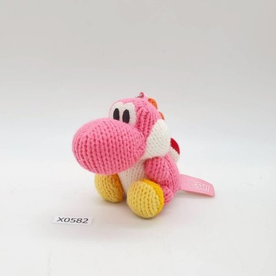Pink Yarn Yoshi X582 Mario Yoshi's Woolly World Nintendo Amiibo...
