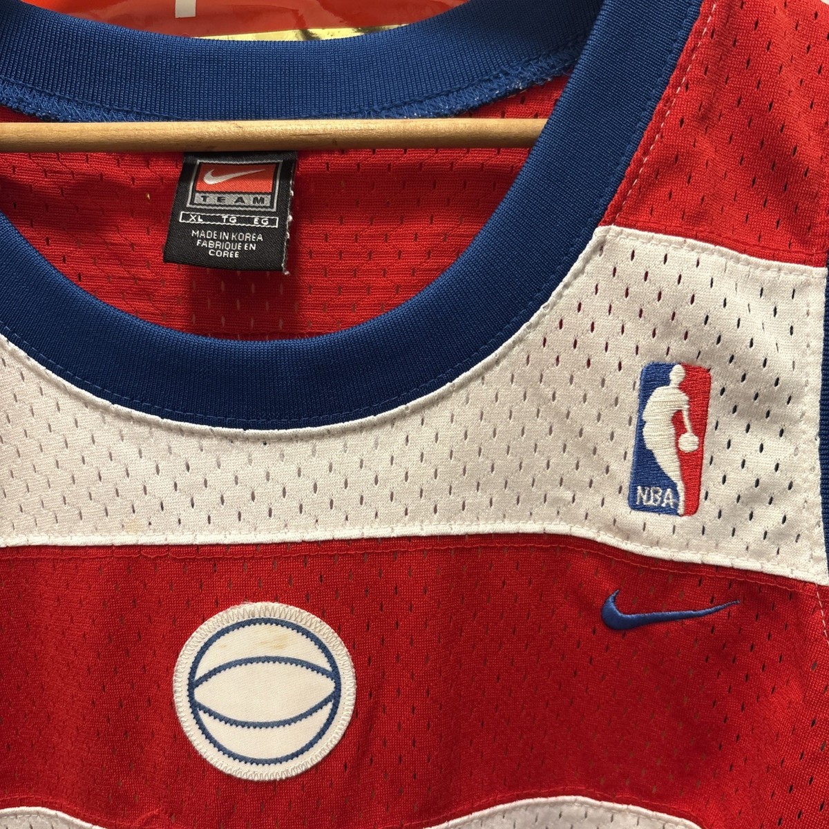 XL Vintage Nike NBA Bullets Michael Jordan Basketball Jersey