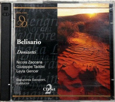 Donizetti   Belisario CD Set 2000 Opera D'Oro Live Opera Classical