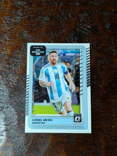 2025-26 Donruss Road to FIFA World Cup Lionel Messi Optic Argentina