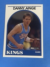 1989 HOOPS #215 DANNY AINGE SACRAMENTO KINGS BASKETBALL CARD