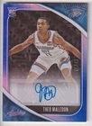 THEO MALEDON 2020-21 PANINI ABSOLUTE BASKETBALL AUTOGRAPH AUTO CARD #D 21/49