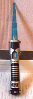 STAR WARS (YODA LICHTSCHWERT von TIGER ELECTRONICS) GEBRAUCHT/NICHT GETESTET/JAHR 2000