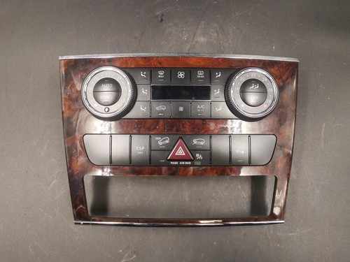 MERCEDES M CLASS HEATER/AC CONTROLS W164, FRONT, 09/05-12/11 05 06 07 08 09 10 1