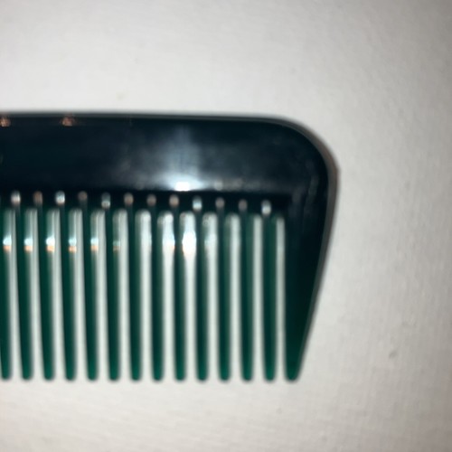 Vintage Green 7” Pocket Comb Made In The USA New - Picture 6 of 7