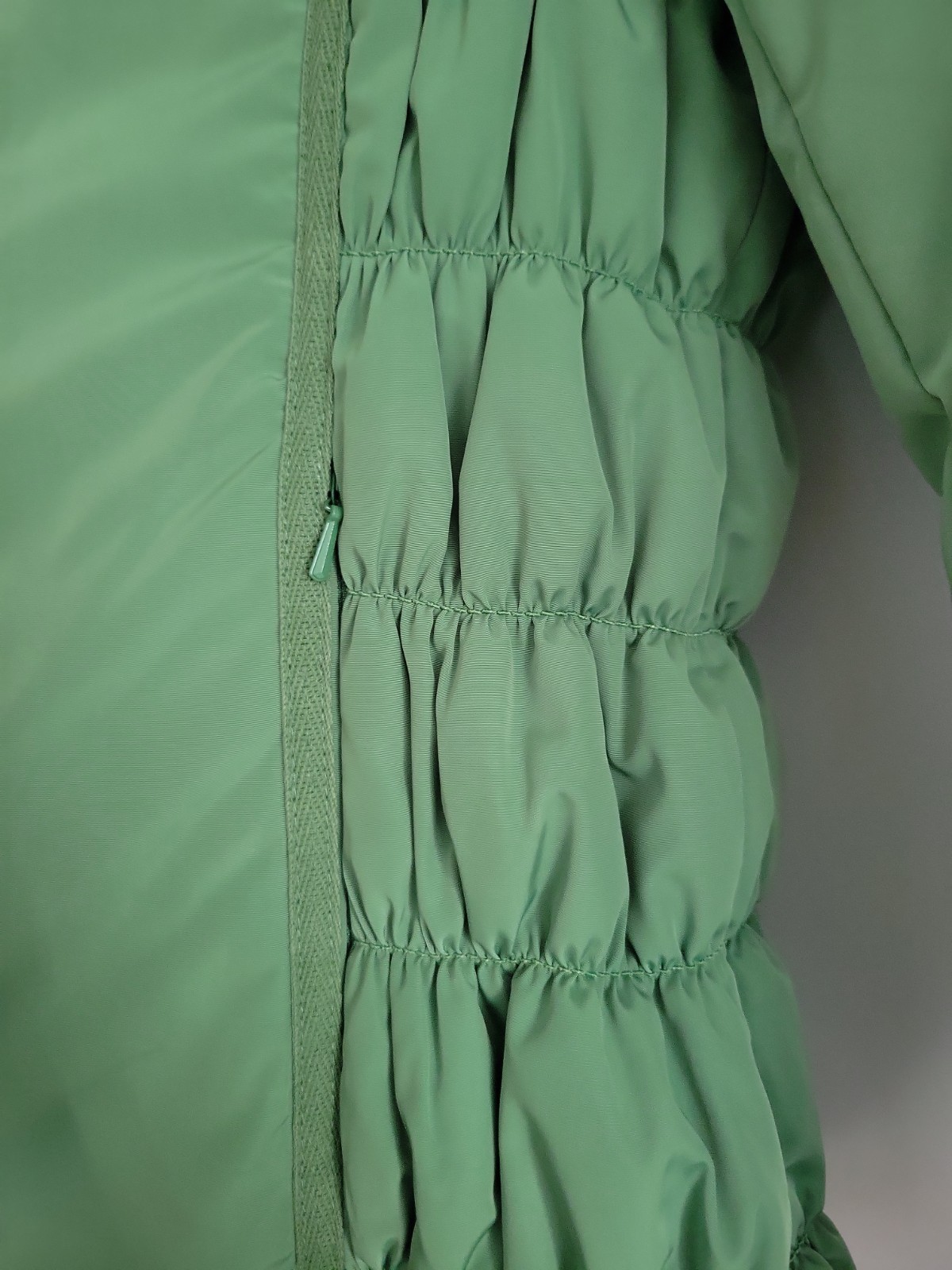 Per Una 10 Jacket Green Shower Resistant Coat Lightly Padded M And S VGC image 3