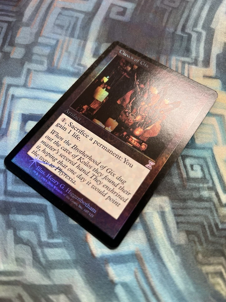 MTG Foil Claws of Gix EX/LP Timeshifted Time Spiral - Image 4 of 4