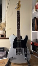 Telecaster Partscaster in Silver Sparkle. Nitro neck. Locking Tuners.