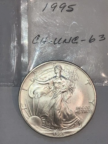 1995 1 oz Silver American Eagle (Brilliant Uncirculated)
