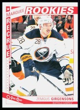 2013-14 Upper Deck #642 Zemgus Girgensons 2013-14 O-Pee-Chee Update