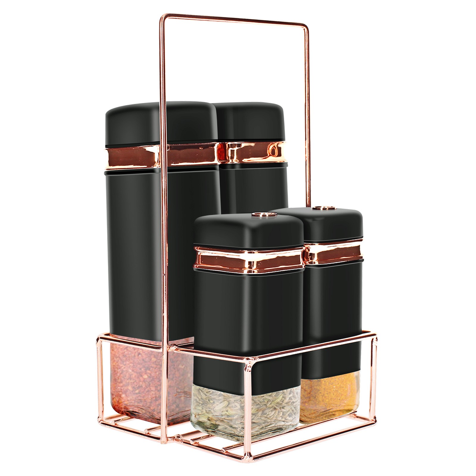 Pots à condiments Cheffinger pour organiser le plan de travail de la cuisine