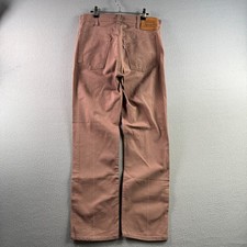 Vintage Levis Jeans Mens 34x32 Fits 32x31 White Tab 501 Straight 80s USA