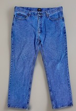 Lee Men's Relaxed Fit Jeans Light Wash Blue 100 Cotton Sz 38 x 30 Vintage Style