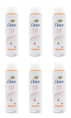 Dove Fruity Fresh Apfel Deo Spray Anti-Transpirant , 6x150ml EAN8720181566813