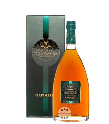 Cognac Chabasse Napoléon / 40 % Vol. / 0,7 Liter-Flasche in Geschenkkarton