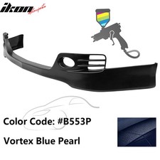 Fits 06-08 Acura Tsx Front Bumper Lip Euro-r Style Spoiler B553p Blue Splitter