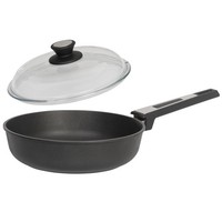 Skk Schmorpfanne 28 Cm Induktion Stielpfanne Antihaft Bratpfanne Mit Glasdeckel