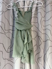 Weissman Elite Dance Costume Green IC SM13053