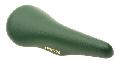 Kashimax Five Gold 4P Saddle NJS Standard Rails Green Smooth Leather NEW NOS