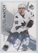2016-17 SP Authentic Future Watch Auto 570/999 Kevin Labanc #181 Auto xp6