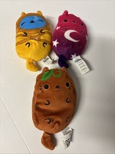 Cats vs Pickles Lot of 3 Stuffed Animal Plush Preowned Excellent Condition
