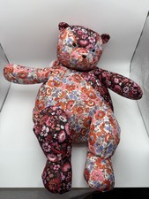 Cath Kids Cath Kidson Floral Bear Plush Backpack Bag