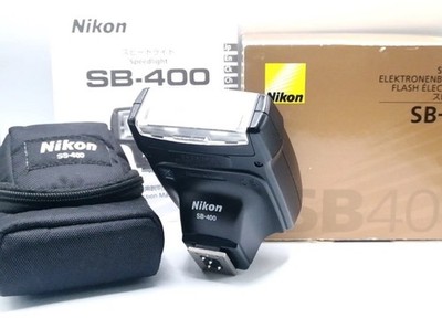  N MINT  Tested Nikon Speedlight SB-400 Shoe Mount Flash