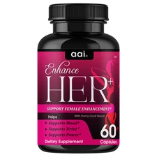 Female Arousal Pills Libido Booster for Women Enhancement Stamina Energy 60 Cap