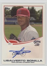 2013 Topps Pro Debut Auto Lisalberto Bonilla Lisalverto Bonilla #PDA-LB Auto 0af