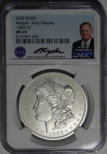2023 "1883-CC" NGC MS 70 EARLY RELEASES MORGAN DOLLAR - WG8
