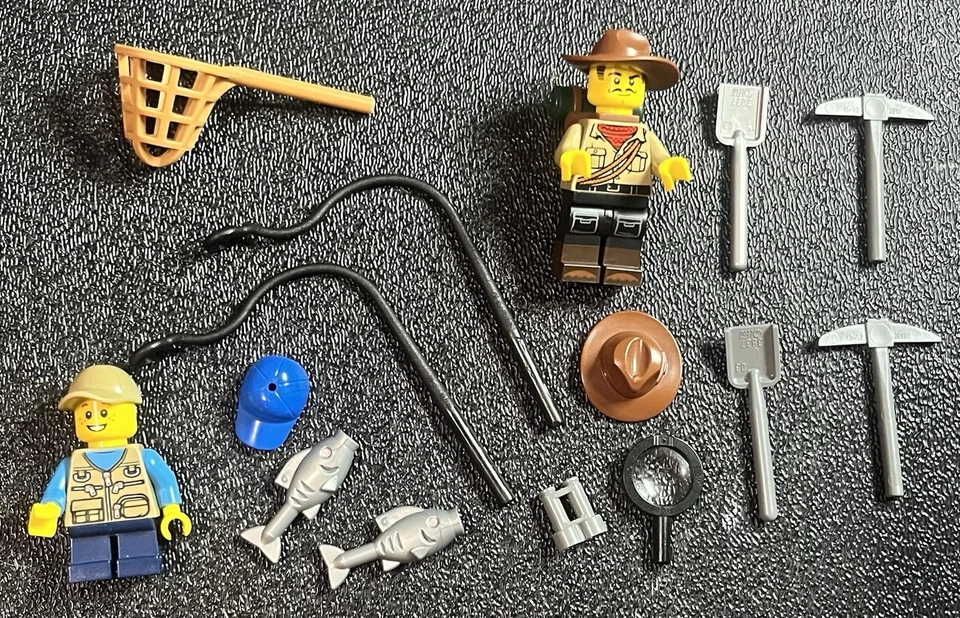 Lego Adventure Camper Kid/ Johnny Thunder Assorted Lot And Accessories! - Image 2 of 3