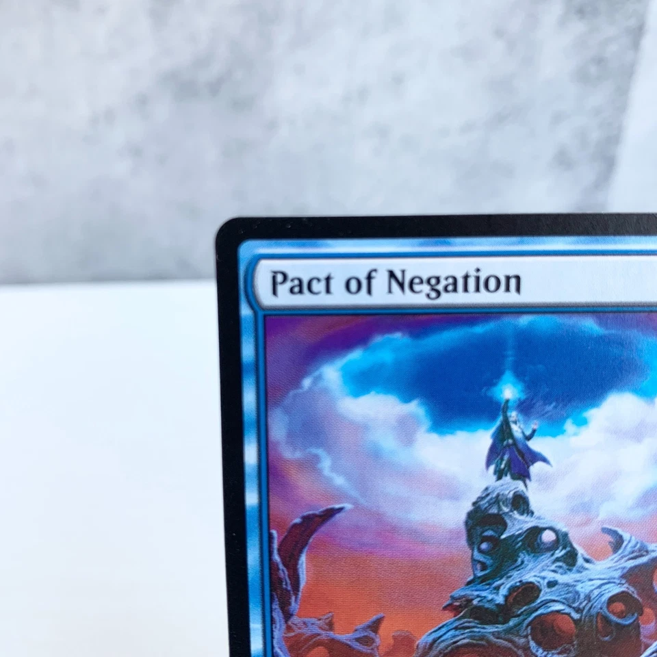 MTG Pact of Negation A25 Iconic Masters Reprint Rare Blue Instant Magic Card Jap - Image 2 of 4
