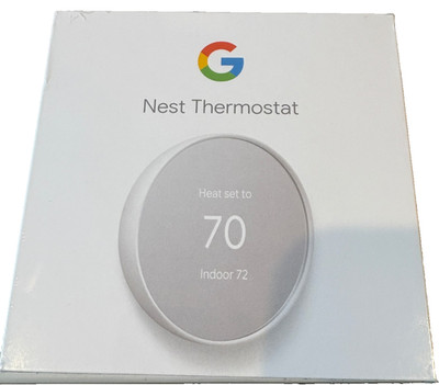 Google Nest Thermostat White - NEW Unopened Mfg. in 2024